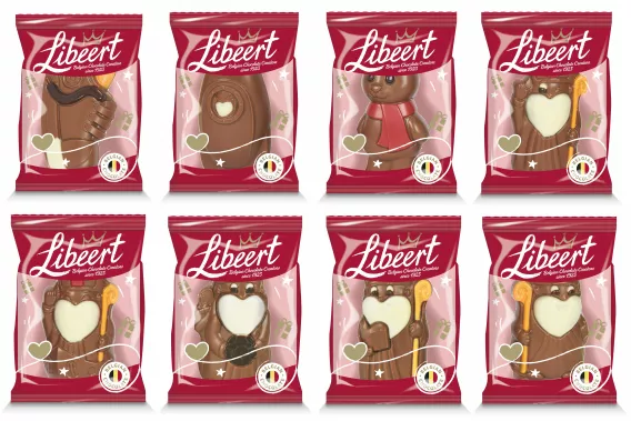 Sint figuren chocolade