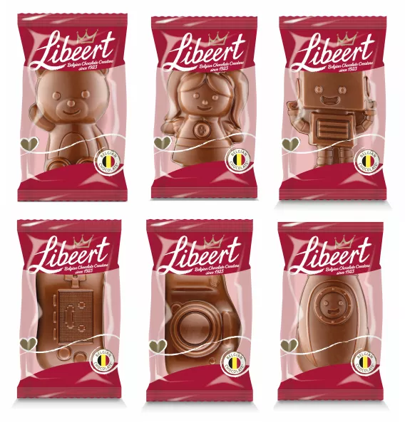 Sint figuren chocolade