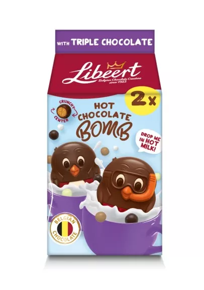 Hot chocolade bomb triple chocolate